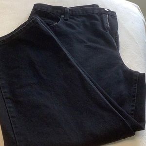 Men’s SAVANE 42x30 black 5 pocket jeans